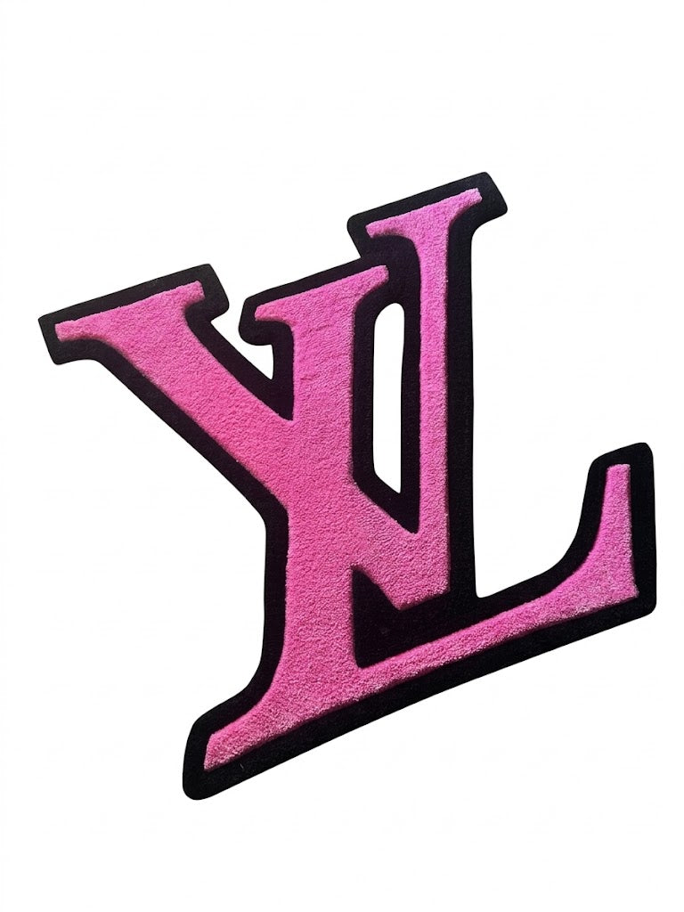 "LV" Custom Logo Rug