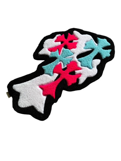 Double Cross Logo Rug