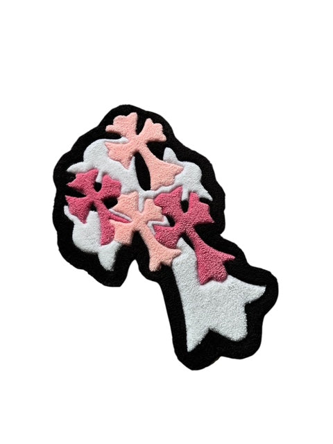 Double Cross Logo Rug