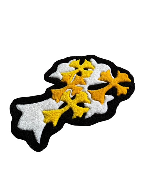 Double Cross Logo Rug