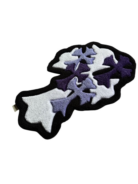 Double Cross Logo Rug