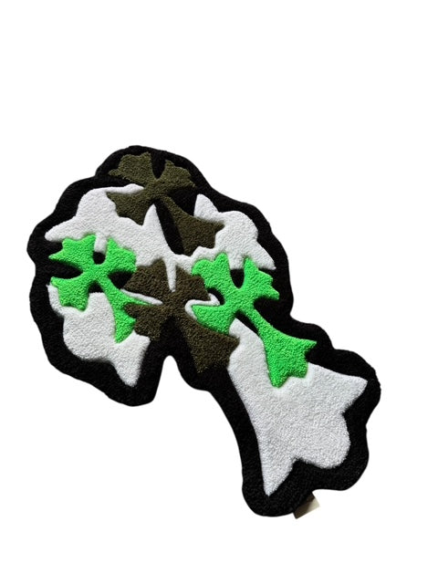 Double Cross Logo Rug