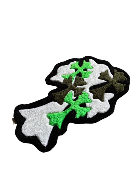 Double Cross Logo Rug