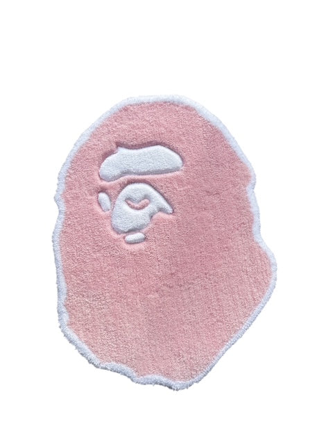 Pink APE Custom Logo Rug