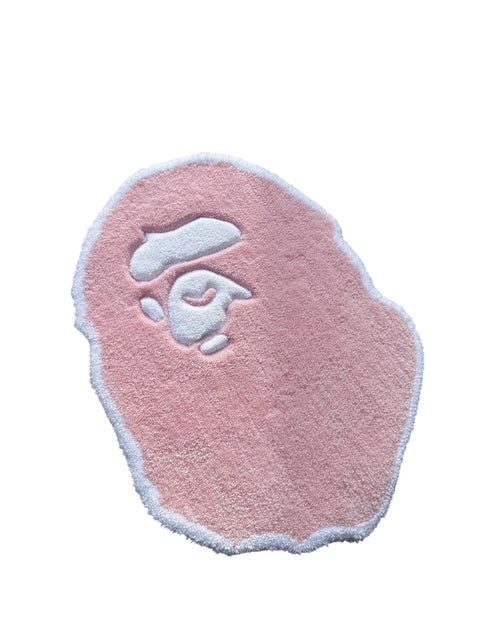 Pink APE Custom Logo Rug