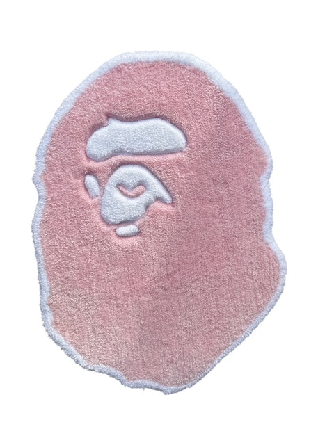 Pink APE Custom Logo Rug