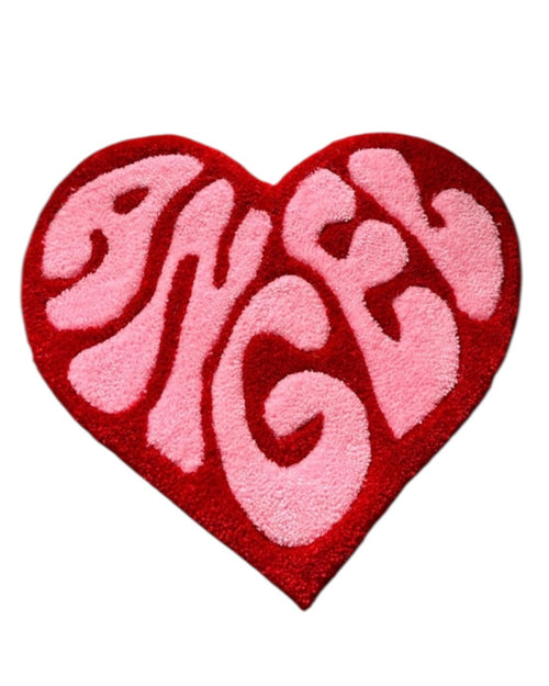 "ANGEL" Heart Custom Logo Rug