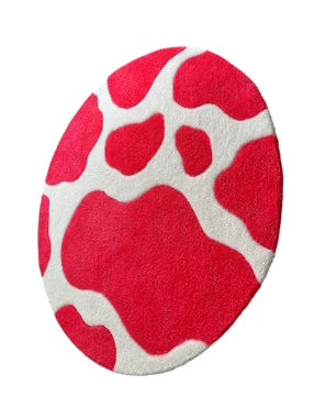Cow Print Custom Rug