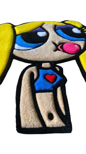 "Bubbles" Power Puff Girls Custom Rug